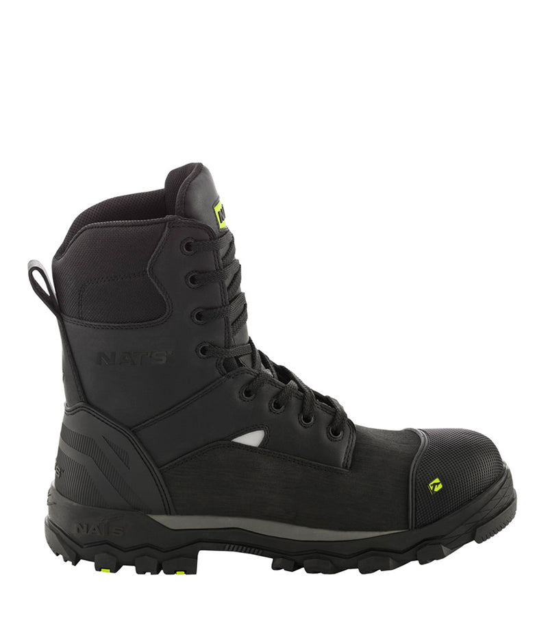 S715 | 8'' Leather Work Boots with Waterproof Membrane