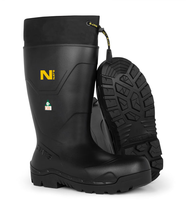 NT1301, Black | EVA Insulated Work Boots With Rubber outsole