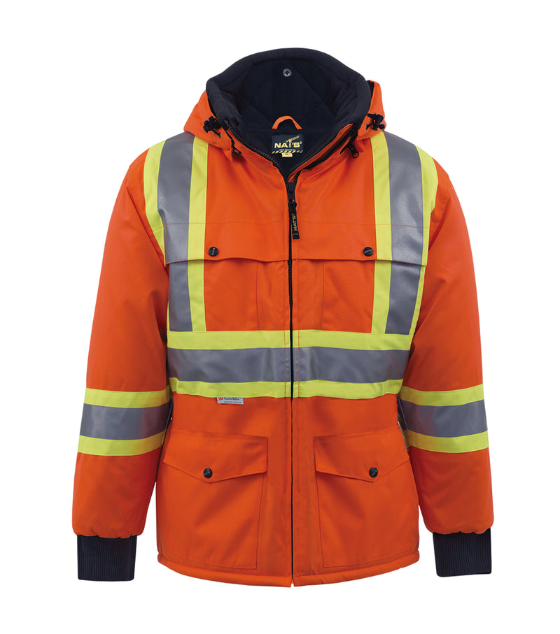 WK700J | High-Visibility Waterproof Lined Coat