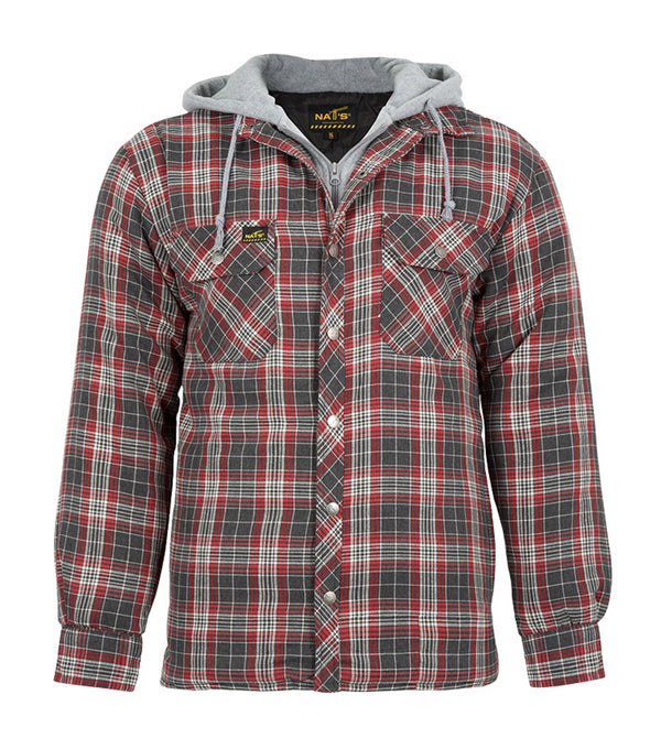 WK050 | Ducked & Insulated Hooded Work Shirt