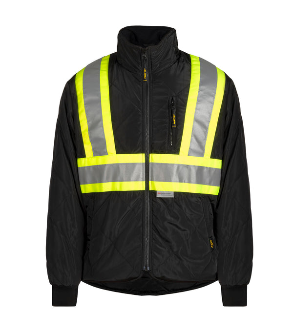 NT4002 | Men's High-visibility Lined Ducked Jacket