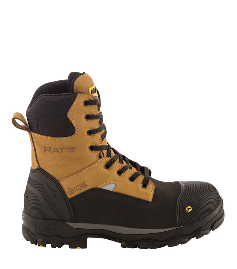 S715 | 8'' Leather Work Boots with Waterproof Membrane