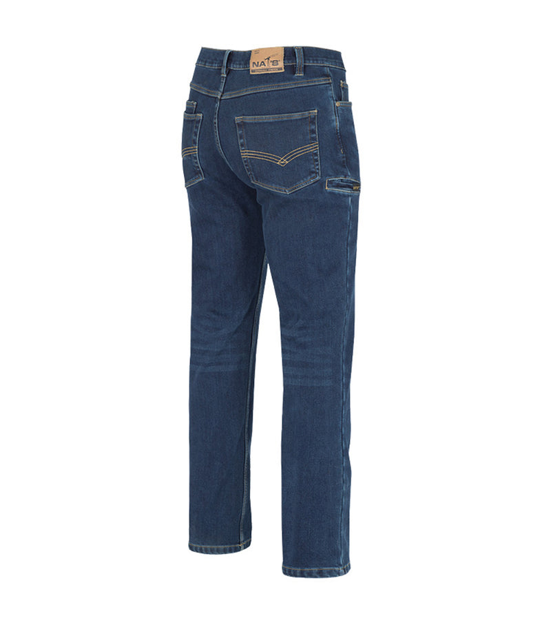 WS510 | Lined and laminated denim work jeans