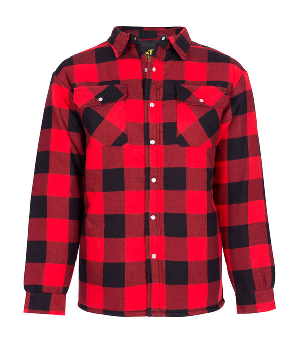 WK048 | Lined Flannel Ducked Work Shirt