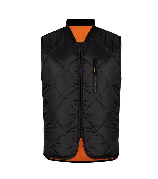 NT4005 | Reversible high-visibility quilted work jacket 