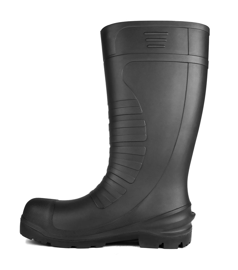 All terrain, Noir | Bottes de travail 15'' imperméable en PU