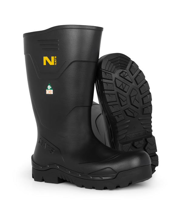 NT1300, Black | EVA Work Boots With Rubber outsole