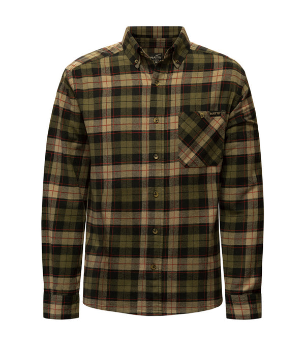 WK471 | Flannel Check Work Shirt
