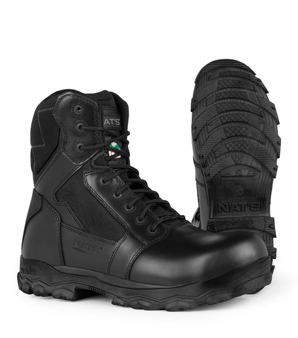 S885 | 8" Leather & Nylon Work Boots