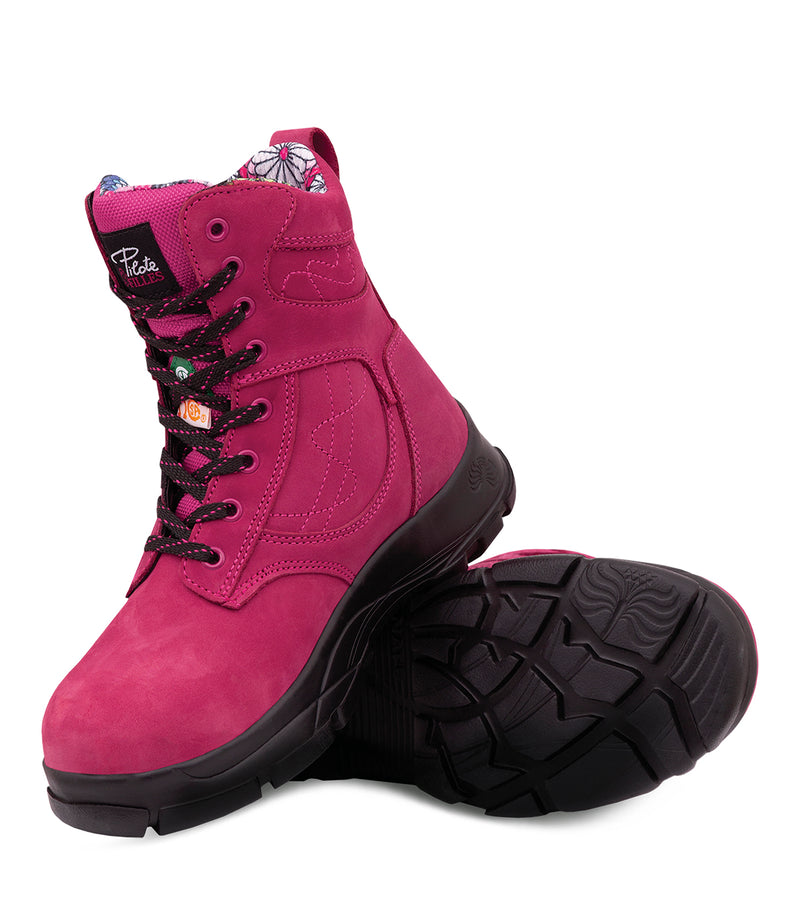 PF688 | Bottes de travail 8" légères en cuir, membrane imperméable