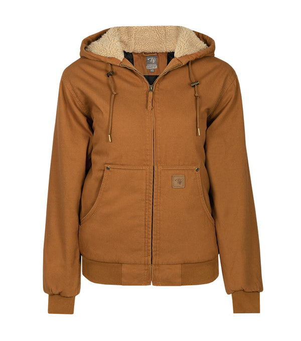 PF480 | Manteau bomber en coutil extensible