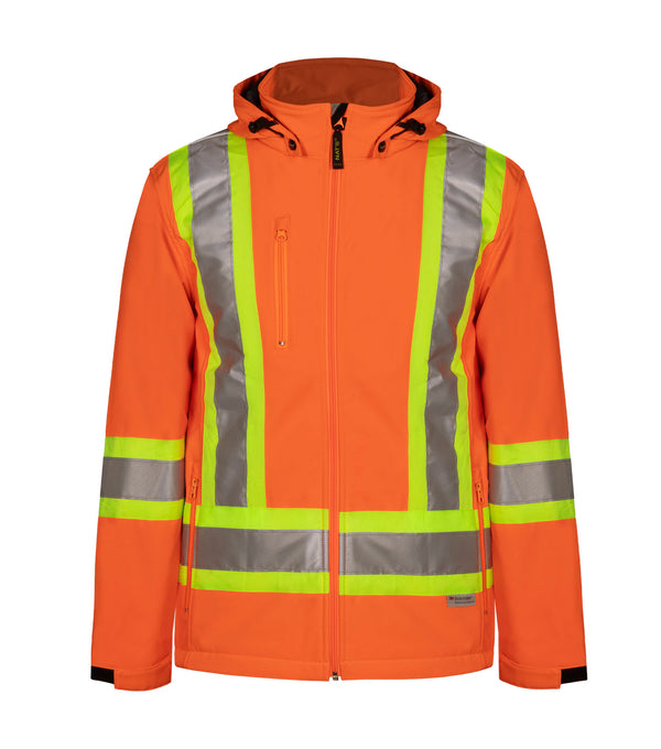HV510 | Soft Shell Jacket with 3M Reflective Stripes