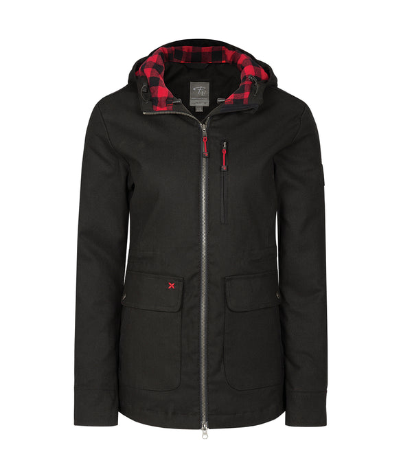 PF482 | Stretchy Canvas Lined Parka