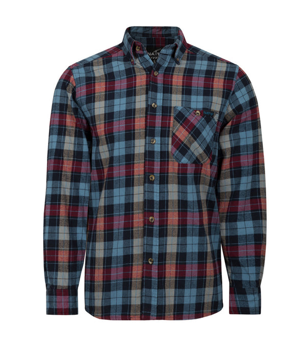 WK471 | Flannel Quilted Work Shirt