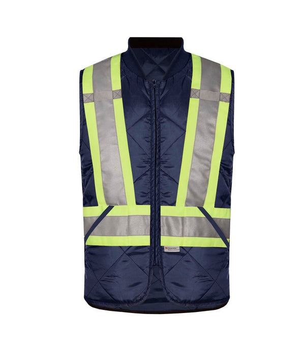 NT4005 | Reversible high-visibility quilted work jacket 