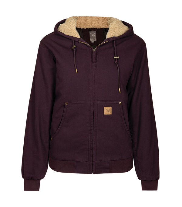 PF480 | Manteau bomber en coutil extensible