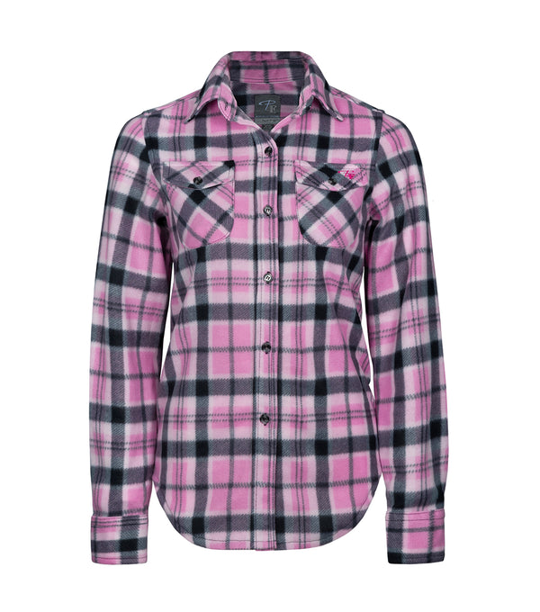 PF420 | Chemise de travail en polar à carreaux