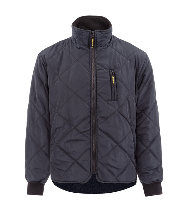 WK429 | Fleeced-Lined Ducked Work Jacket