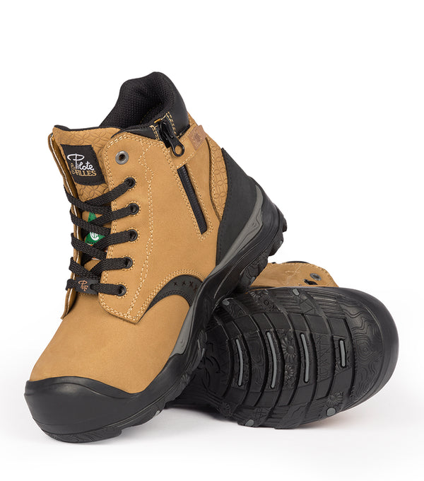 PF646 | Bottes de travail 6'' en cuir avec membrane imperméable