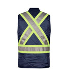 NT4005 | Reversible high-visibility quilted work jacket 