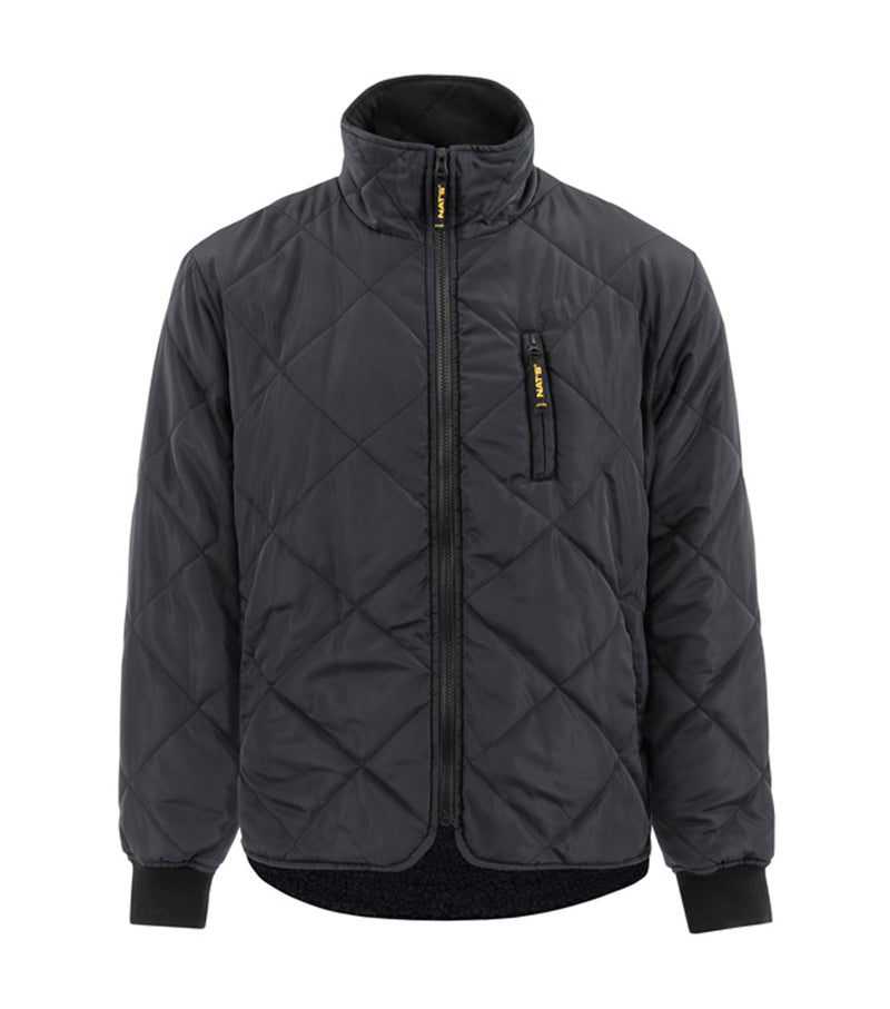 WK429 | Fleeced-Lined Ducked Work Jacket