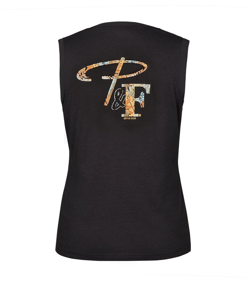 PF240| T-Shirt imprimé sans manches