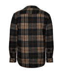 WK040 | Chemise de travail à carreaux en micropolaire