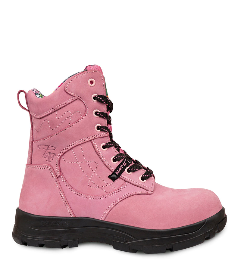 PF688 | Bottes de travail 8" légères en cuir, membrane imperméable