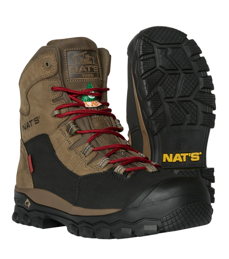S620 | Bottes de travail 8’’ en cuir avec membrane imperméable