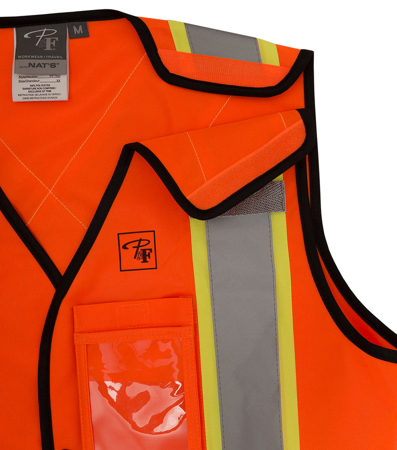 PF760 | Veste de sécurité haute visibilité pour femme