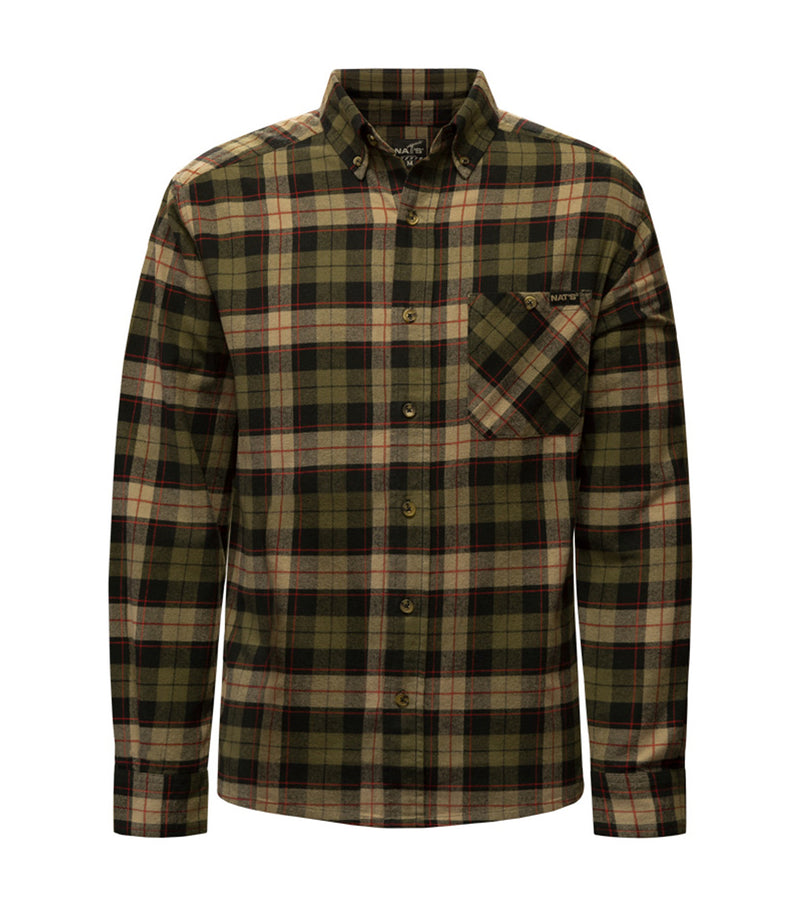 WK471 | Flannel Quilted Work Shirt