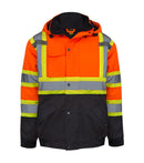 HV850 | Manteau de travail parka imperméable | Haute visibilité