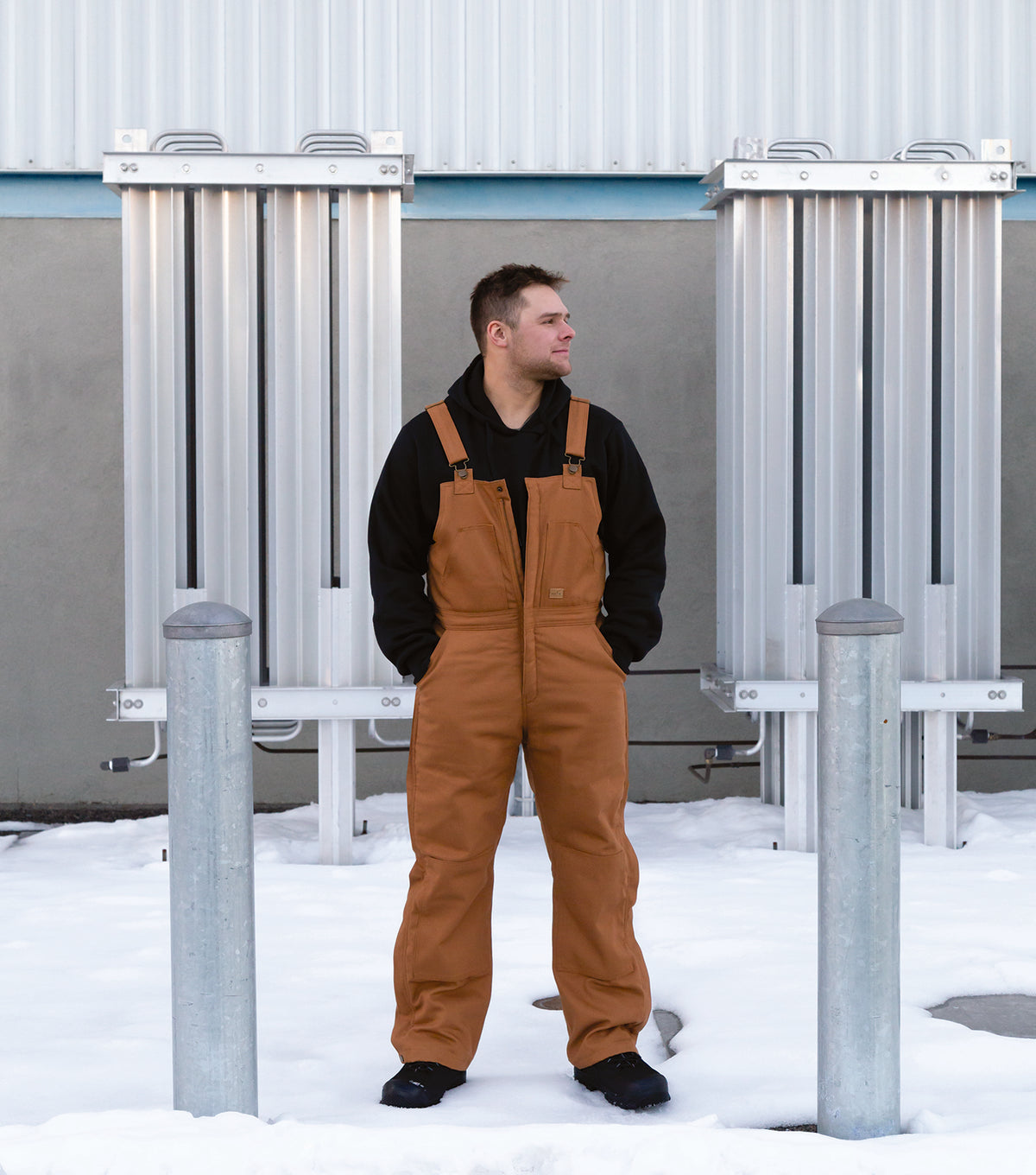 WK945 | Heavy-Duty Canvas Insulated Overalls