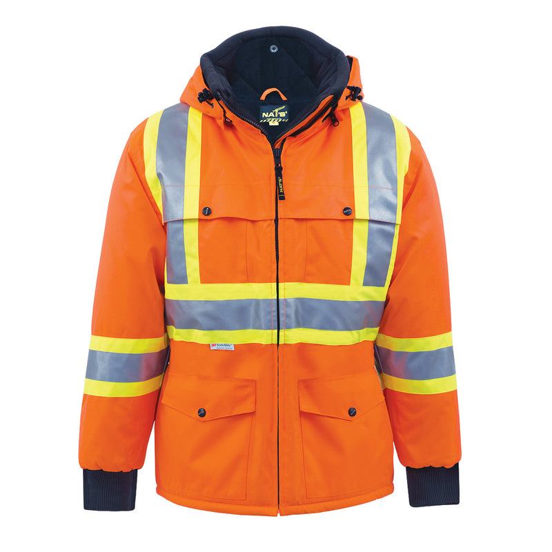 WK700J | High-Visibility Waterproof Lined Coat