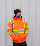 HV850 | Manteau de travail parka imperméable | Haute visibilité