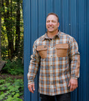 NT4003 | Quilted and insulated plaid flannel work shirt