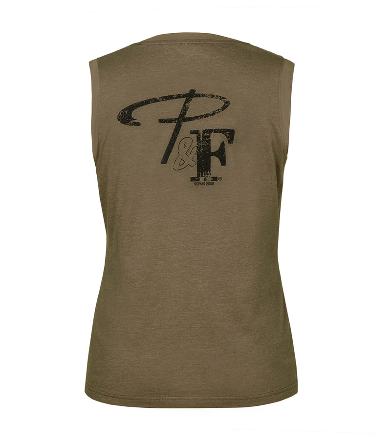 PF240| T-Shirt imprimé sans manches