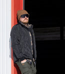 WK429 | Manteau de travail matelassé doublé en polar