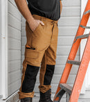 WS241 | Pantalon de travail style jogger en coutil extensible