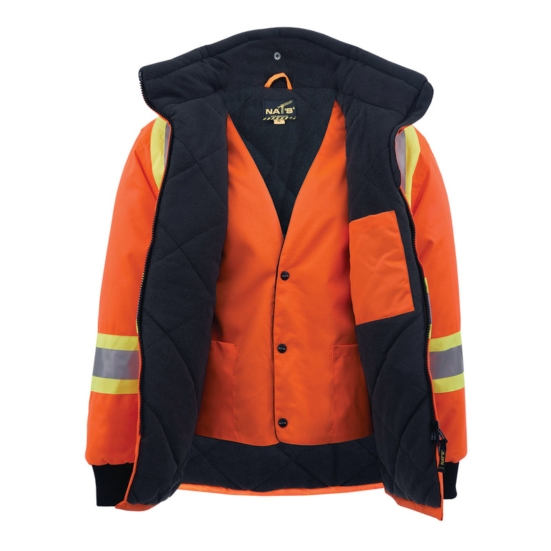 WK700J | High-Visibility Waterproof Lined Coat