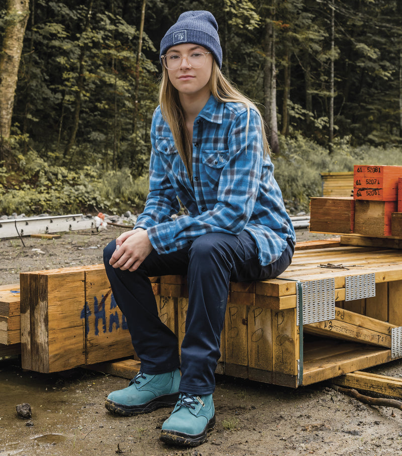 PF420 | Plaid Fleece Shirt