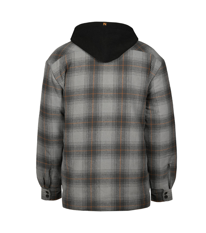 WK050 | Chemise de travail matelassée et isolée à capuchon