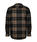 WK040 | Polar Plaid Fleece Work Shirt for Men