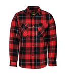 WK040 | Polar Plaid Fleece Work Shirt for Men