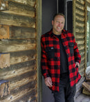 NT4003 | Quilted and insulated plaid flannel work shirt