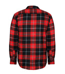 WK040 | Polar Plaid Fleece Work Shirt for Men