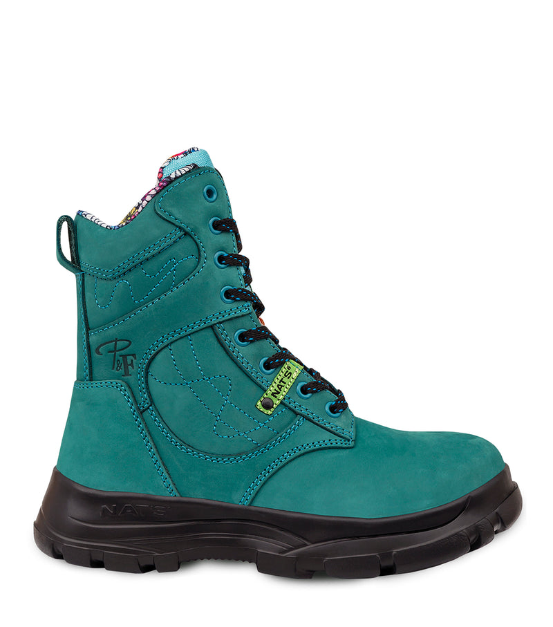 PF688 | Bottes de travail 8" légères en cuir, membrane imperméable
